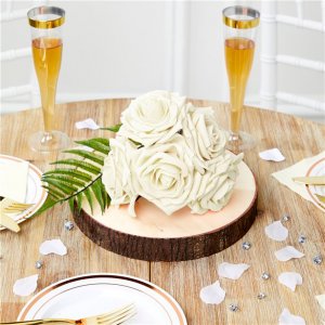 Rosen - Groß - Cremeweiß - 5er-Pack Rosen - Groß - Cremeweiß - 5er-Pack