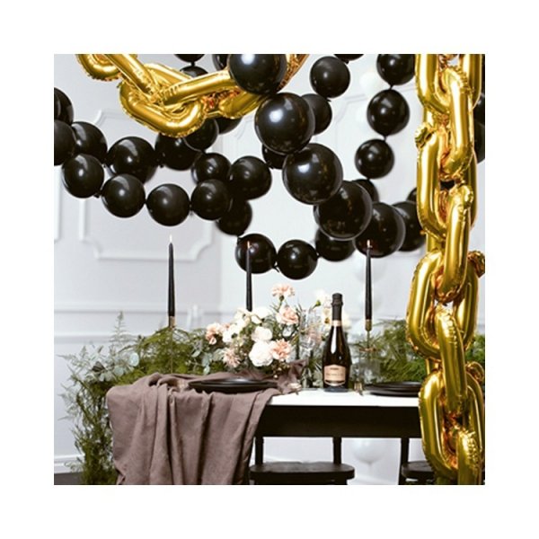 Verbindungsballons - Schwarz - 28 cm - 20 Stück Verbindungsballons - Schwarz - 28 cm - 20 Stück
