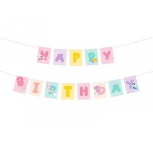 Girlande - Gabbys Puppenhaus - Alles Gute zum Geburtstag - 180 x 15 cm Girlande - Gabbys Puppenhaus - Alles Gute zum Geburtstag - 180 x 15 cm