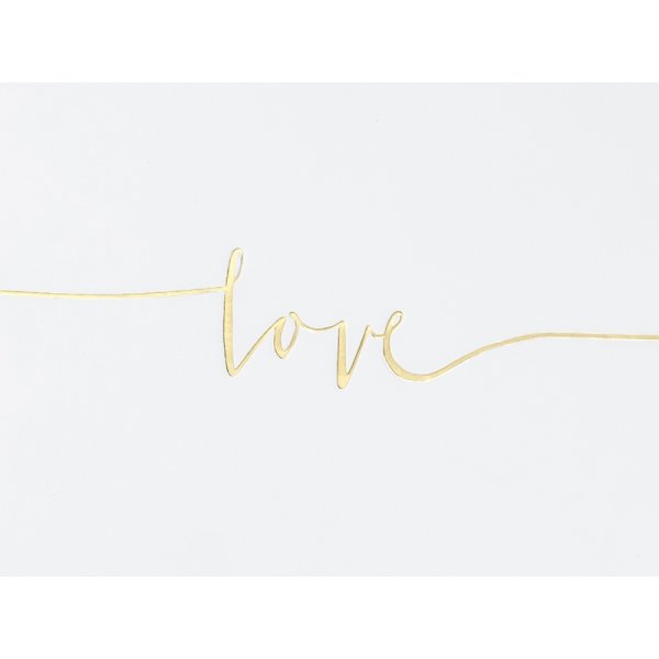 Gstebuch - Liebe - Gold
