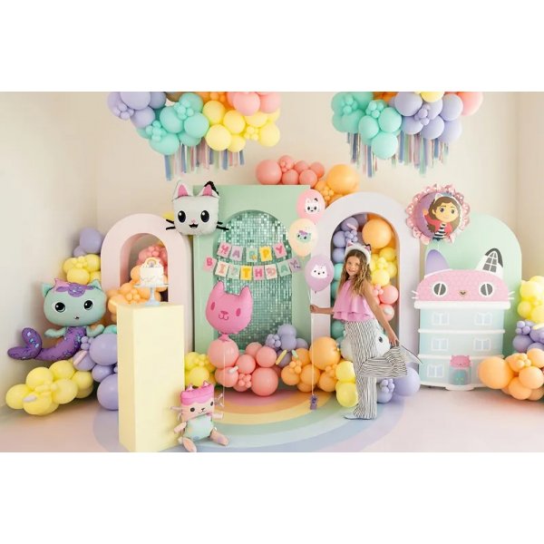 Folienballon - Gabbys Puppenhaus - Pandy Paws - 65 x 57 cm