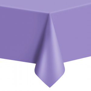 Tischdecke - Kunststoff - Helllila - ca. 1,4 x 2,7 m Tischdecke - Kunststoff - Helllila - ca. 1,4 x 2,7 m