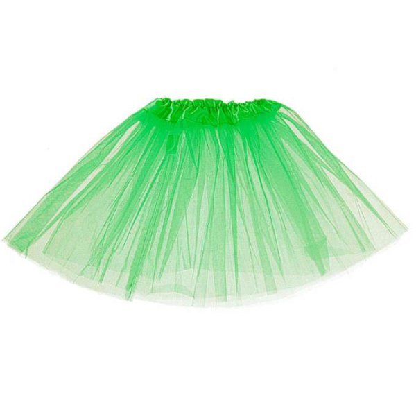 Tüllrock Tutu für Kinder, grün, 29 cm - Kostüm Tüllrock Tutu für Kinder, grün, 29 cm - Kostüm