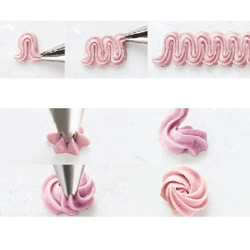 Tüll Nr. 16 - Wilton - Open Star Tüll Nr. 16 - Wilton - Open Star