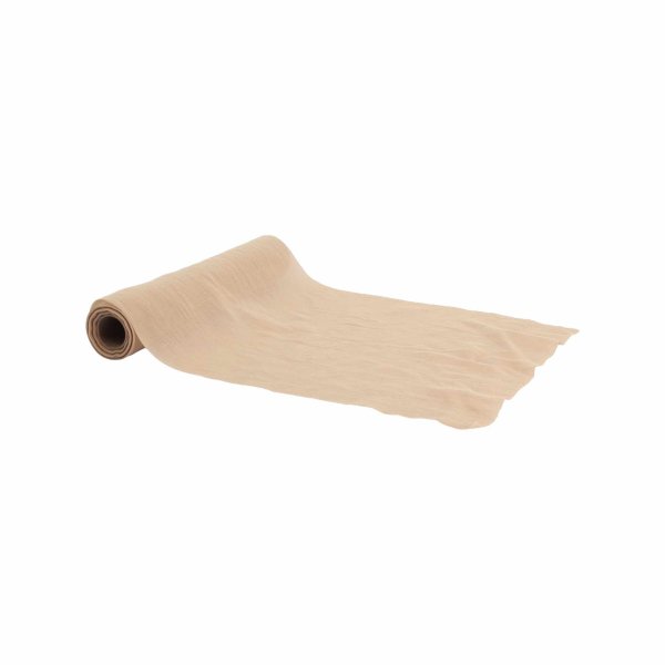 Tischläufer aus Stoff - Braun - 28 cm x 5 m Tischläufer aus Stoff - Braun - 28 cm x 5 m
