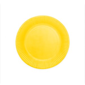Pappteller - Gelb - 23 cm - 8er-Packung Pappteller - Gelb - 23 cm - 8er-Packung