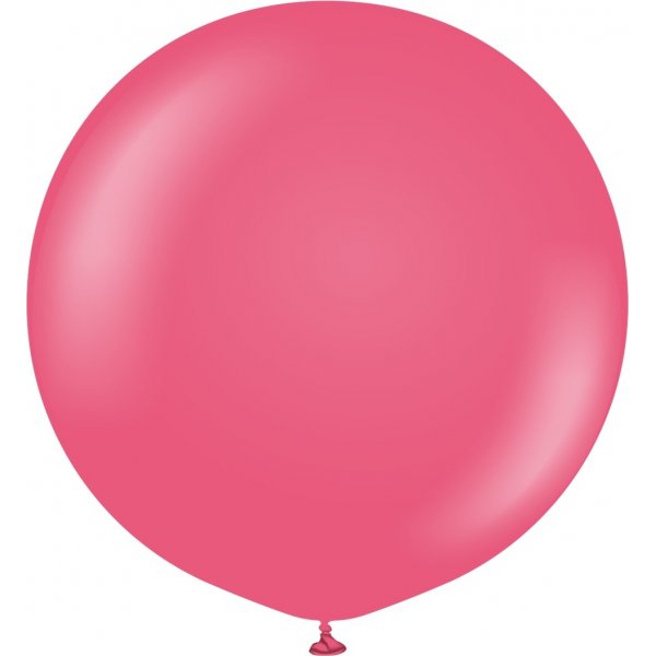 Luftballons massiv - Premium 90 cm - Magenta - 2er-Pack