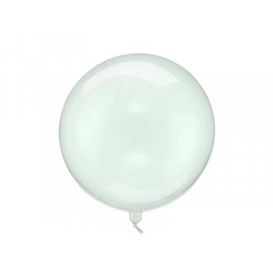Runder Ballon - Transparentgr�n - 40 cm