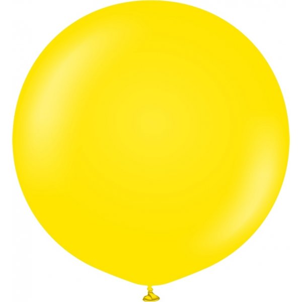 Luftballons einfarbig - Premium 60 cm - Gelb