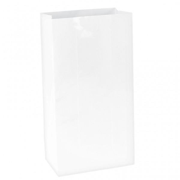 Papiertüten - Mini - Weiß - 12er-Pack Papiertüten - Mini - Weiß - 12er-Pack