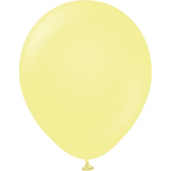 Luftballons einfarbig - Premium 30 cm - Macaron Yellow