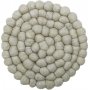 Nisha Topfmatte 20 cm - Offwhite