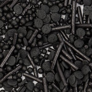 Streuselmischung - Schwarz - PME - 76 g