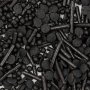 Streuselmischung - Schwarz - PME - 76 g