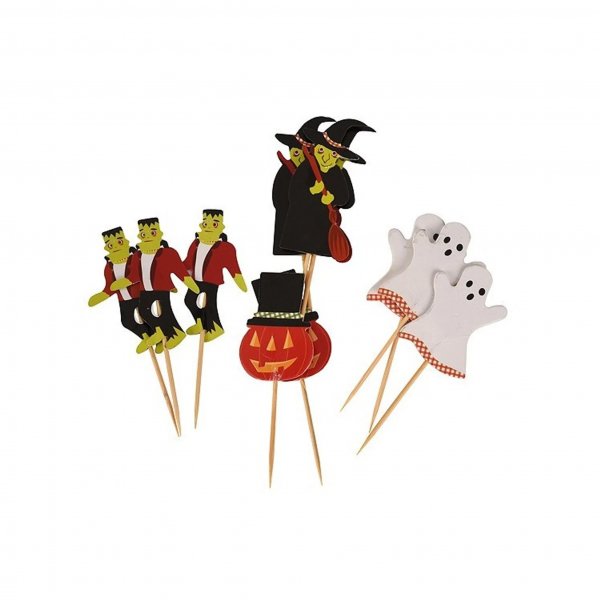 Kuchenpicker - Halloween - 12er-Packung Kuchenpicker - Halloween - 12er-Packung