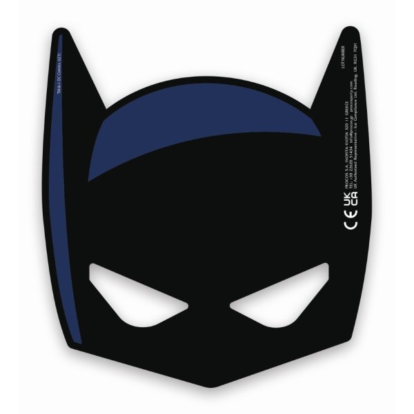 Partymasken - Batman - 6 Stück Partymasken - Batman - 6 Stück