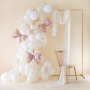 Folienballon - Schleifen - Hellrosa - 55 cm - 3er-Pack Folienballon - Schleifen - Hellrosa - 55 cm - 3er-Pack