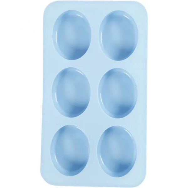 Silikonform - 6 Stck - Eier