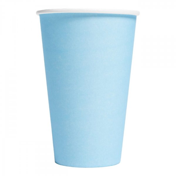 Pappbecher - Hellblau - 10er-Packung Pappbecher - Hellblau - 10er-Packung