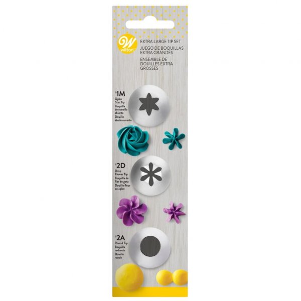 Wilton Tll-Set - 3er-Pack - #1M #2D #2A