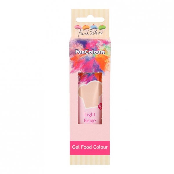 Farbgel FunCakes - 30g - Hellbeige Farbgel FunCakes - 30g - Hellbeige
