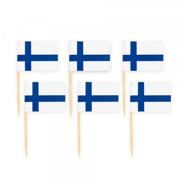 Partypicks - Finnland - 50er-Packung Partypicks - Finnland - 50er-Packung