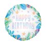 Folienballon - Happy Birthday - Ozeanthema - 45 cm Folienballon - Happy Birthday - Ozeanthema - 45 cm