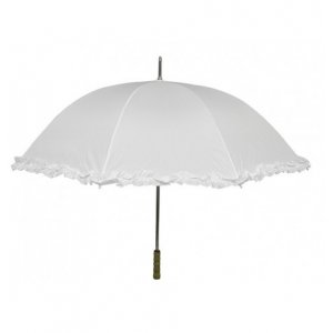 Regenschirm - 98 x 120 cm - Weiß Regenschirm - 98 x 120 cm - Weiß