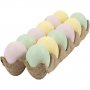 Deko-Eier - Pastell - 12er-Pack