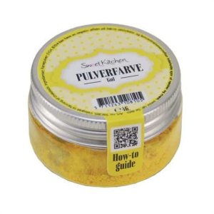 Pulverfarbe - Gelb - SweetKitchen - 4 g Pulverfarbe - Gelb - SweetKitchen - 4 g