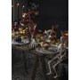 Tischdecke - Halloween - Spinnennetz - Stoff