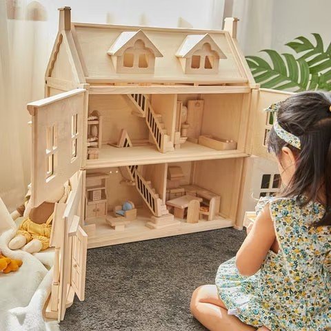 Puppenhaus - Viktorianisches Puppenhaus - Plantoys Puppenhaus - Viktorianisches Puppenhaus - Plantoys