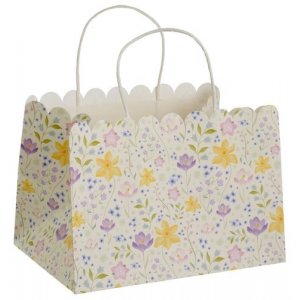 Geschenkt�te / Ostereiersuche-T�te - Blumen