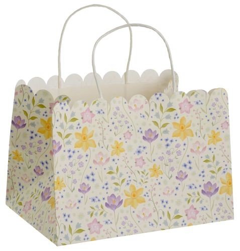 Geschenkt�te / Ostereiersuche-T�te - Blumen