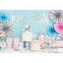 Dessertteller - Pastellsterne - 6er-Pack