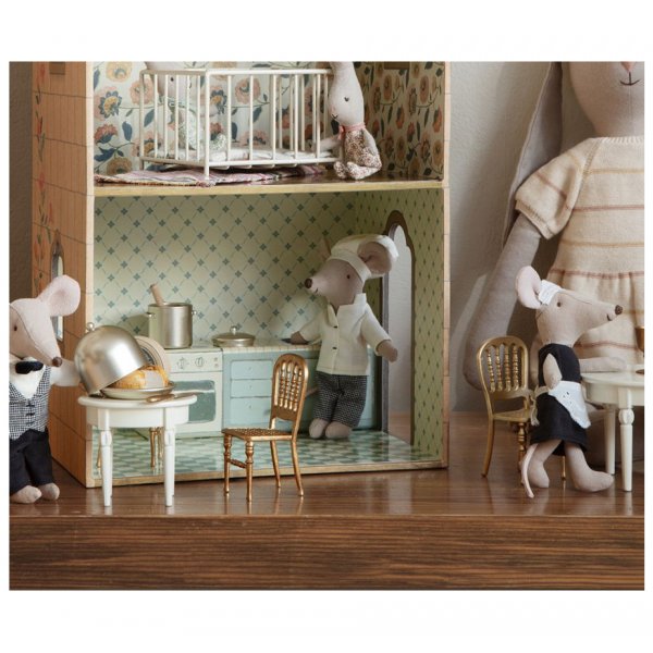 Stuhl - Maileg - Gold