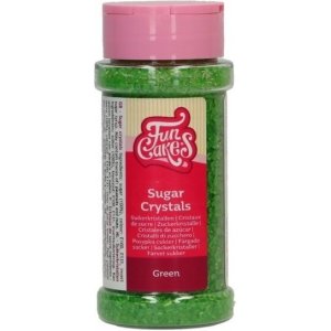 Zuckerkristalle - Grün - Funcakes - 80 g Zuckerkristalle - Grün - Funcakes - 80 g