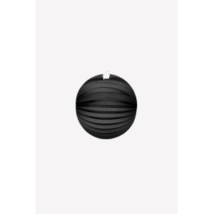 Laterne - Papier - Schwarz - 25 cm Laterne - Papier - Schwarz - 25 cm