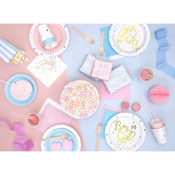 Pappbecher - Junge oder Mädchen? - 6 Pack Pappbecher - Junge oder Mädchen? - 6 Pack