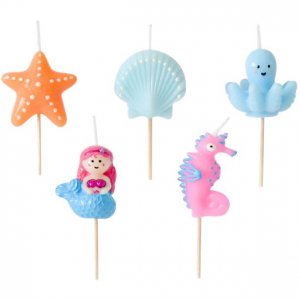 Kuchenkerzen - Under The Sea - 5er-Pack Kuchenkerzen - Under The Sea - 5er-Pack