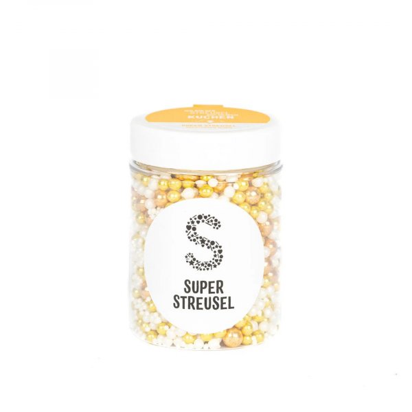 Streuselmischung - Goldflocken - Superstreusel - 90 g Streuselmischung - Goldflocken - Superstreusel - 90 g