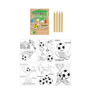 Mini-Malbuch mit Buntstiften - Fußball Mini-Malbuch mit Buntstiften - Fußball