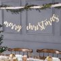 Girlande - Holz - Frohe Weihnachten