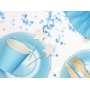 Kuchenspieer - Sterne - Silberglitter - 6er-Pack