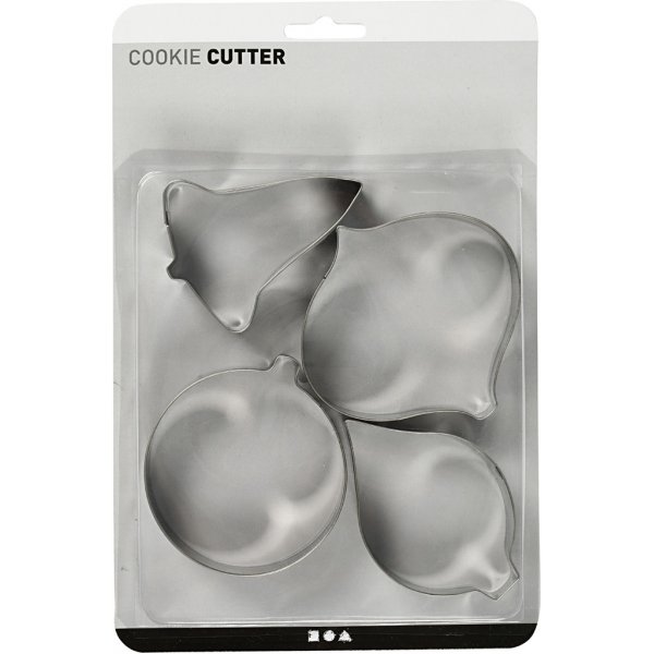 Ausstecher - verschiedene Formen - H: 8 cm - 4 Stk