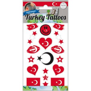 Tattoos - Türkei - 10er-Packung Tattoos - Türkei - 10er-Packung