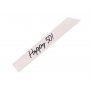 Schärpe - Happy 50 - Schwarz/Weiß Schärpe - Happy 50 - Schwarz/Weiß