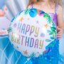 Folienballon - Happy Birthday - Ozeanthema - 45 cm Folienballon - Happy Birthday - Ozeanthema - 45 cm