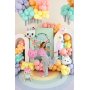 Folienballon - Gabby\\\'s Dollhouse - Babybox mit Katzenballon - 43 x 46 cm