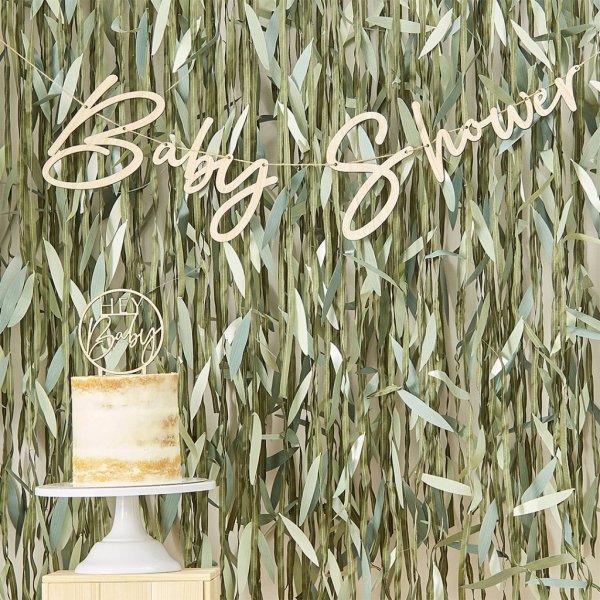 Hintergrund - Babyparty - Holz